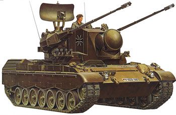35099 FLAKPANZER GEPARD TANK-1:35 SCALE