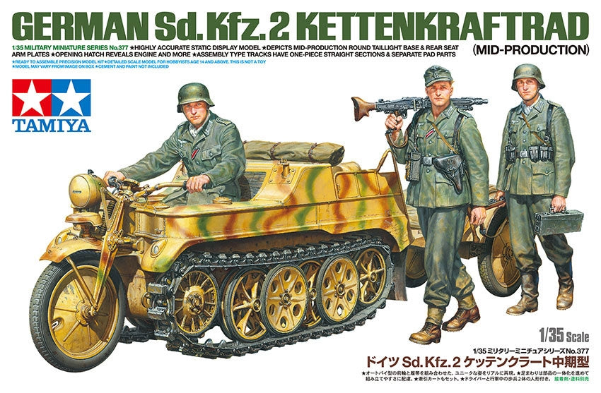 35377 GERMAN KETTENKRAFTRAD-1:35 SCALE