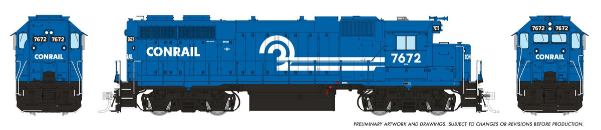 38047 CONRAIL EMD GP38 #7674-HO