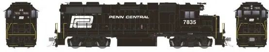 38523 PENN CENTRAL GP38 #7848-HO