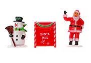 4347 SANTA & SNOWMAN FIGURES-O