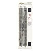 44575 EZ-TRACK #6 LEFT HAND REMOTE CONTROL CROSSOVER SWITCH SET NICKEL SILVER-HO