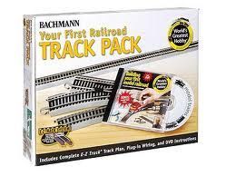 44596 EZ-TRACK "YOUR FIRST RAILROAD" TRACK PACK NICKEL SILVER-HO