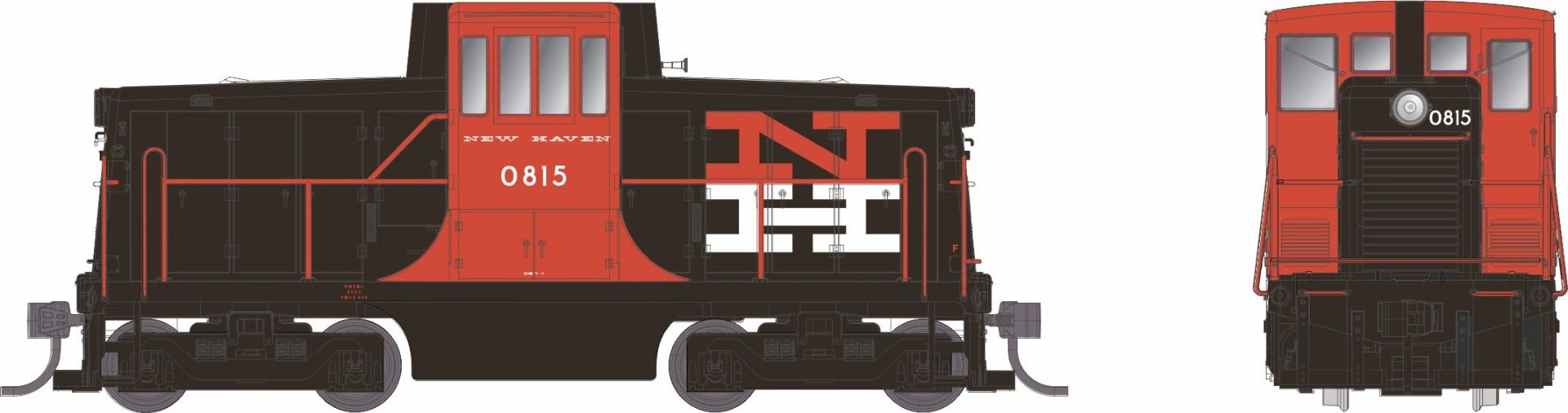 48558 NEW HAVEN 44-TON #0815 DIESEL-HO