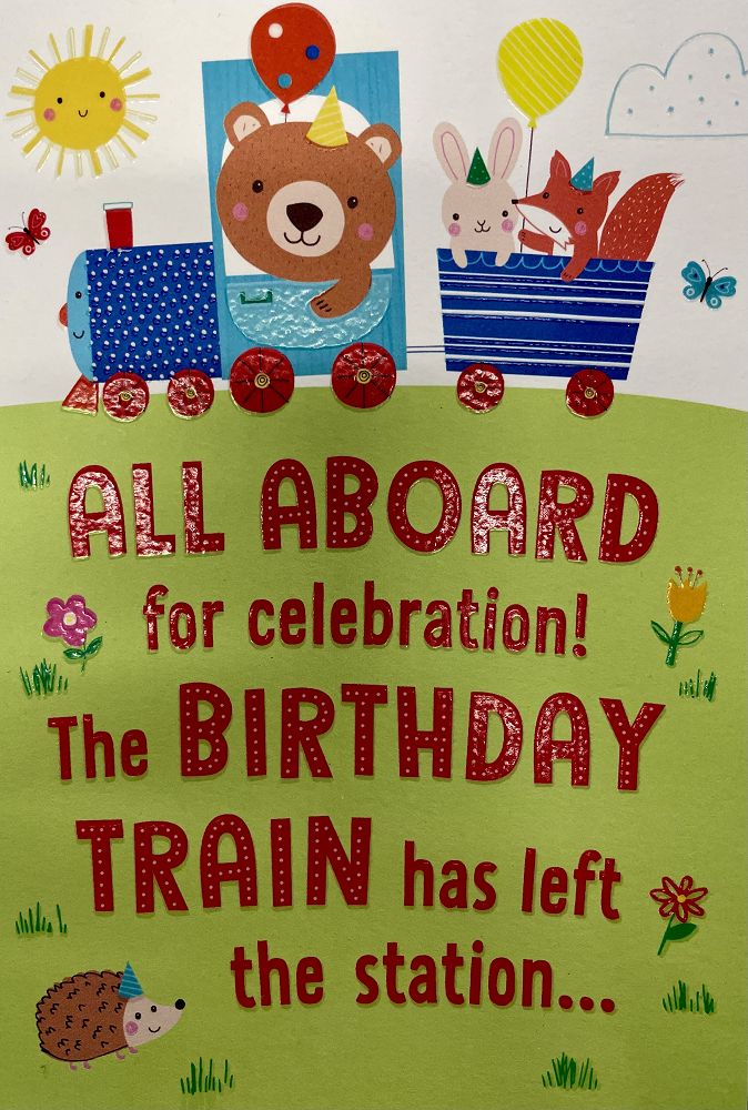 50191 BIRTHDAY GREETING CARD