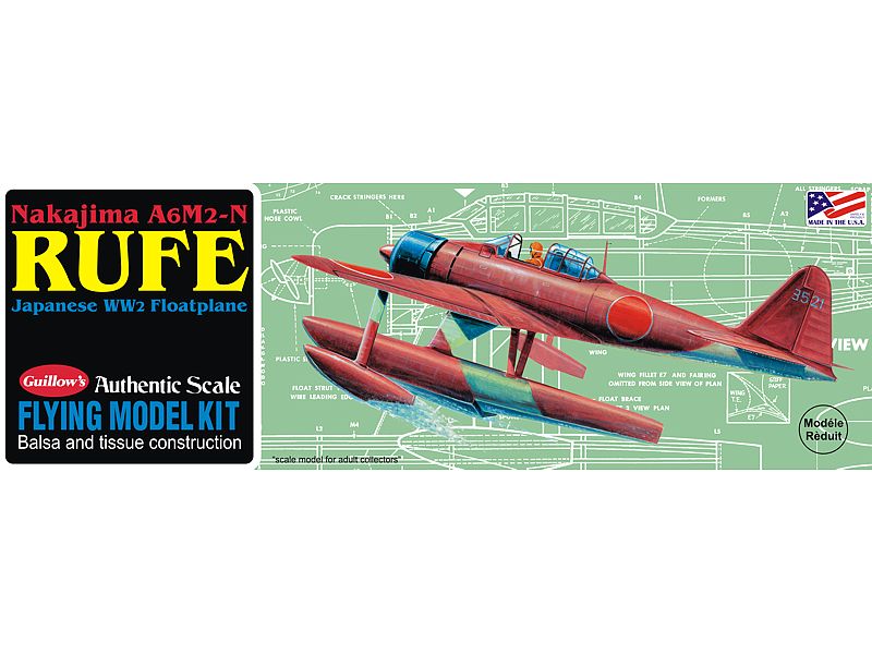 507 JAPANESE RUFE FLOATPLANE-1:30 SCALE