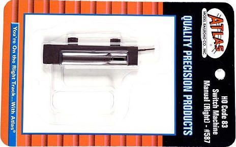 587 MANUAL RH SWITCH MACHINE-HO