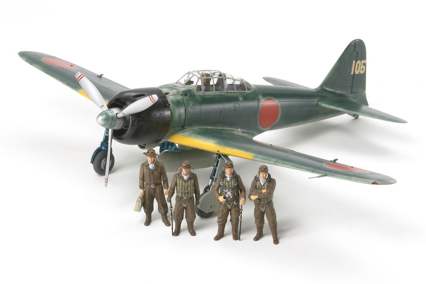 61108 MITSUBISHI ZERO FIGHTER-1:48 SCALE
