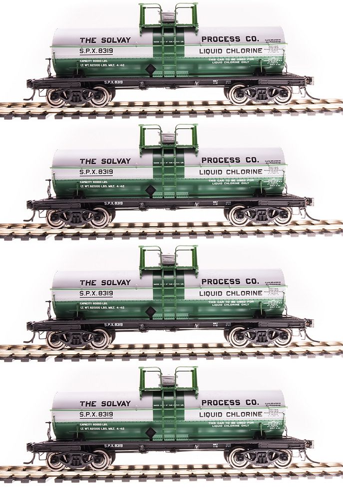 6173 SOLVAY PROCESS TANKCAR SET-HO