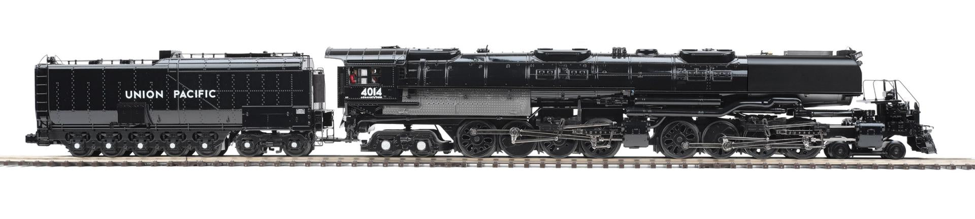 22-30144-2 UNION PACIFIC BIG BOY RESTORED WITH OIL TENDER 2-RAIL #4014-O