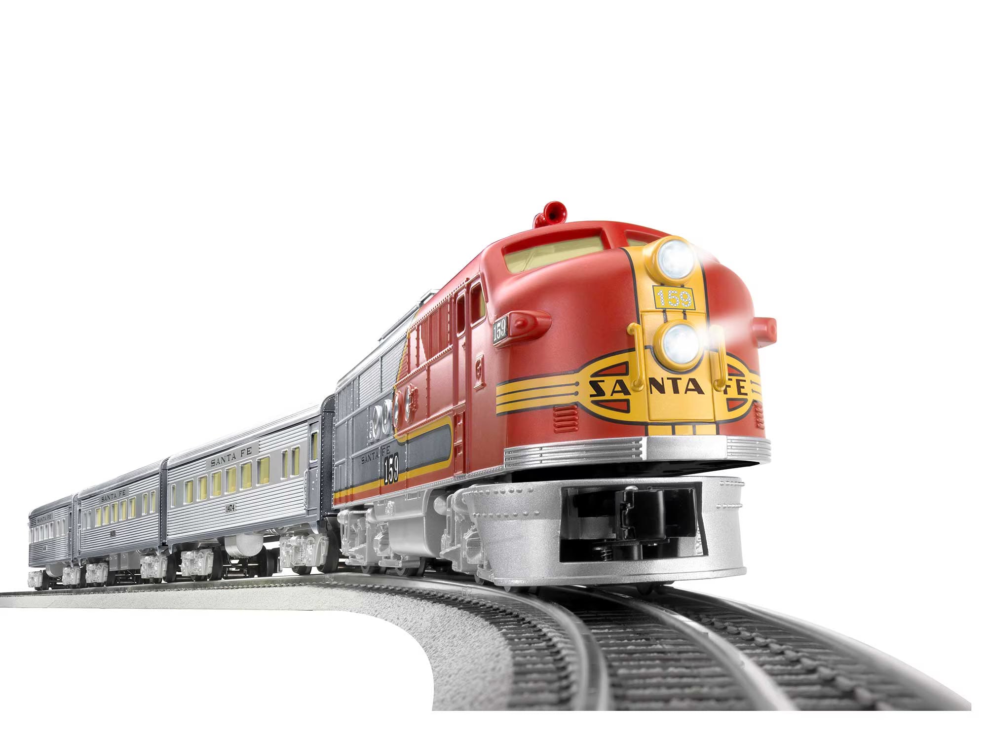 6-84719 SANTA FE SUPER CHIEF DIESEL PASSENGER TRAIN SET-O