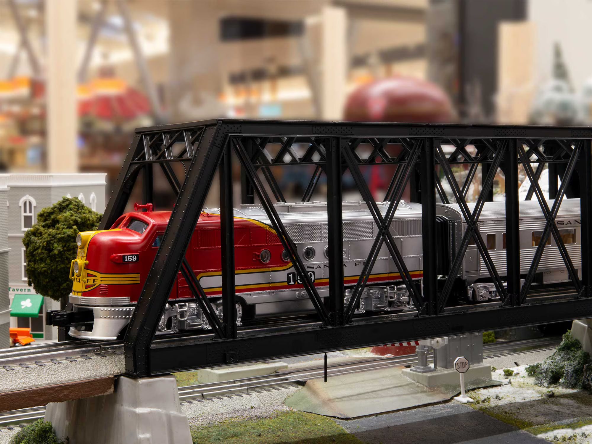 6-84719 SANTA FE SUPER CHIEF DIESEL PASSENGER TRAIN SET-O