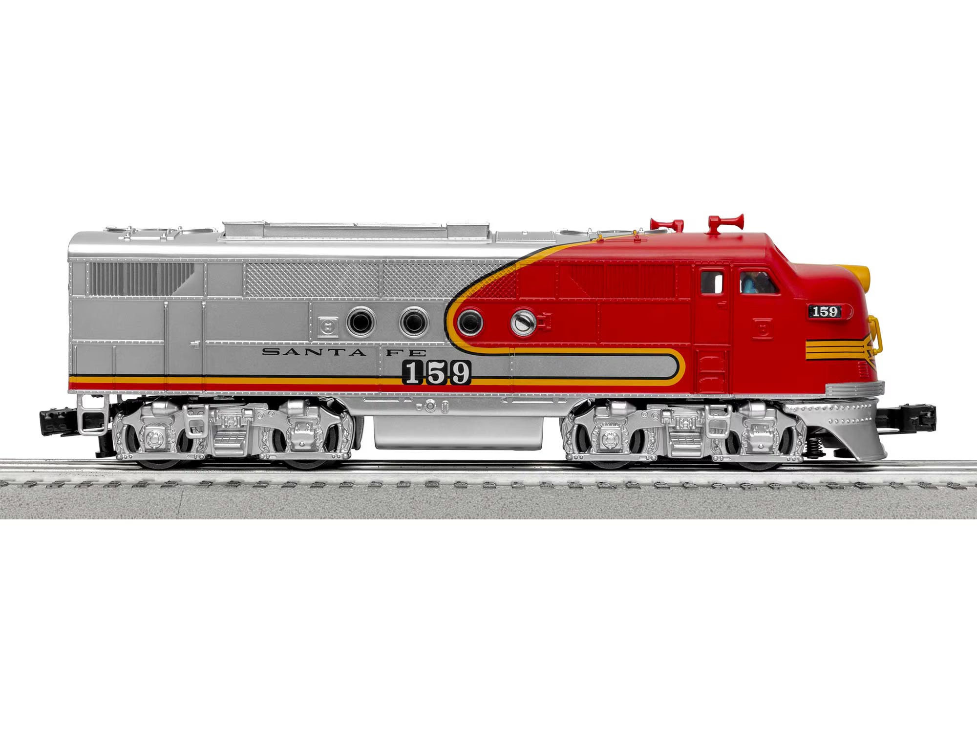 6-84719 SANTA FE SUPER CHIEF DIESEL PASSENGER TRAIN SET-O