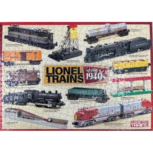 69754 LIONEL TRAINS OF THE 1940'S JIGSAW PUZZLE