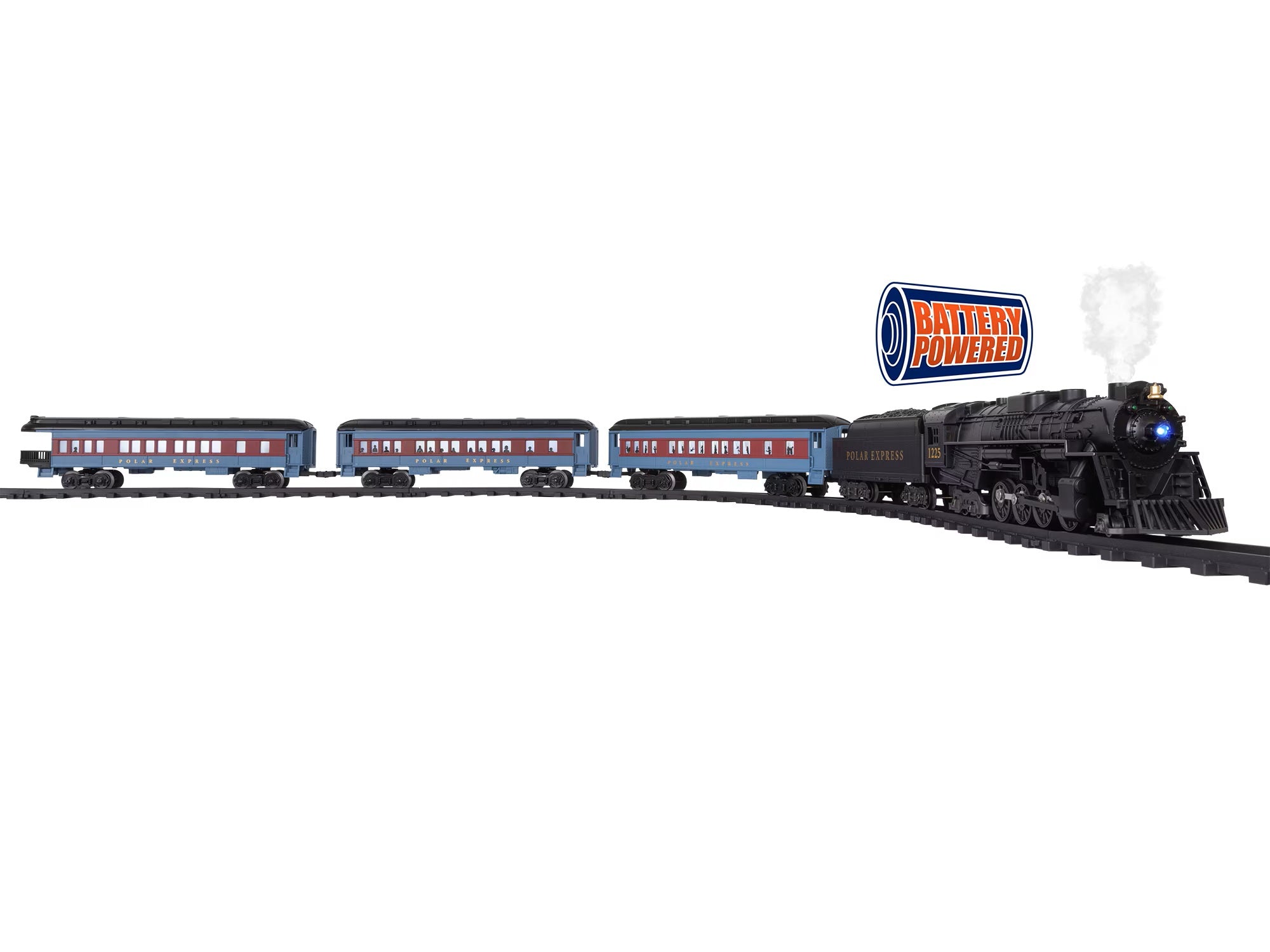 7-12133 POLAR EXPRESS BATTERY OPERATED O GAUGE TRAIN SET-O