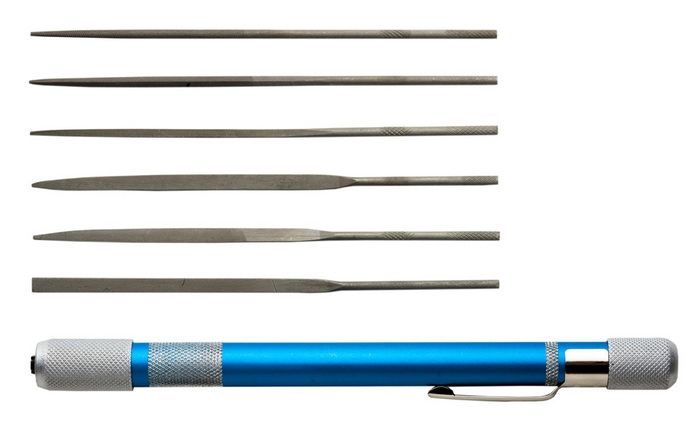 70001 PIN VISE & ASSORTED FILES