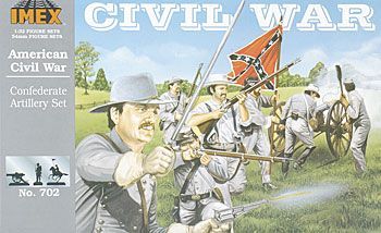 702 CONFEDERATE ARTILLERY SET-1:32 SCALE