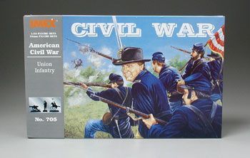 705 UNION INFANTRY FIGURE SET-1:32 SCALE