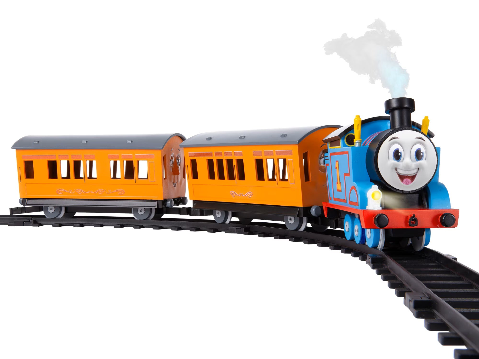 7-12118 THOMAS AND FRIENDS BATTERY OPERATED TRAIN SET -O