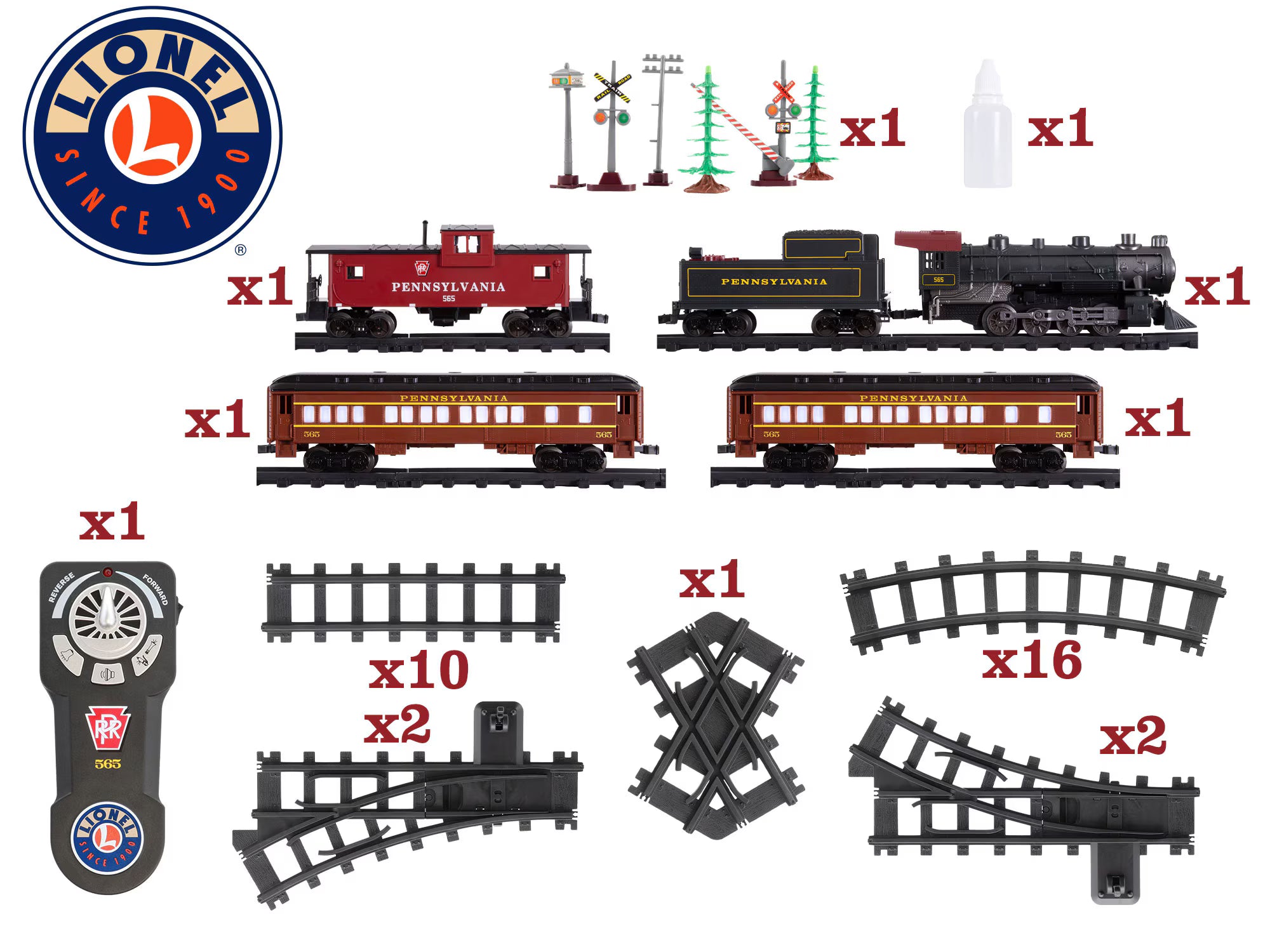 7-12131 PENNSYLVANIA FLYER BATTERY OPERATED O GAUGE TRAIN SET-O