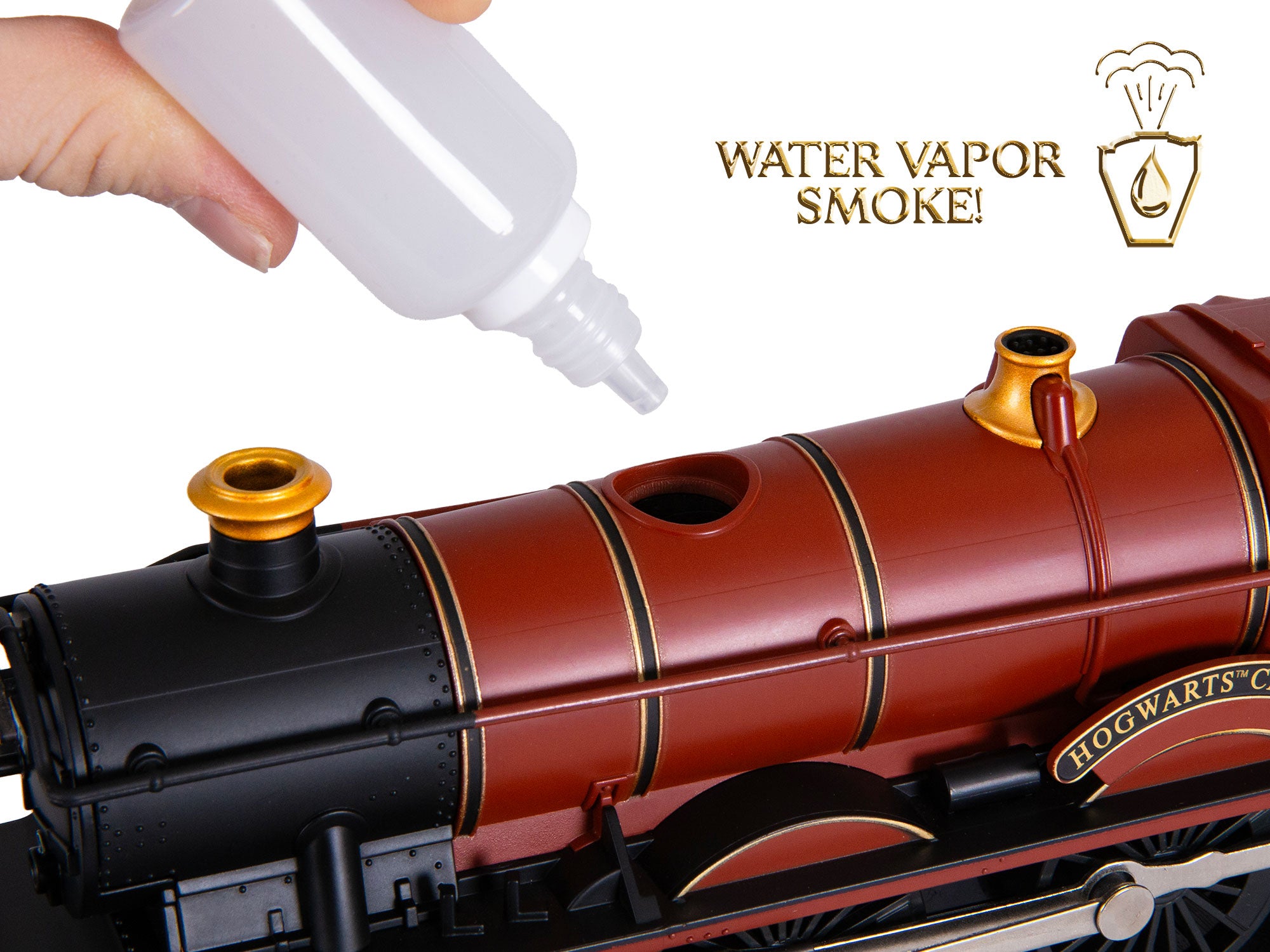 7-12132 HARRY POTTER'S HOGWARTS EXPRESS BATTERY OPERATED O GAUGE TRAIN SET-O