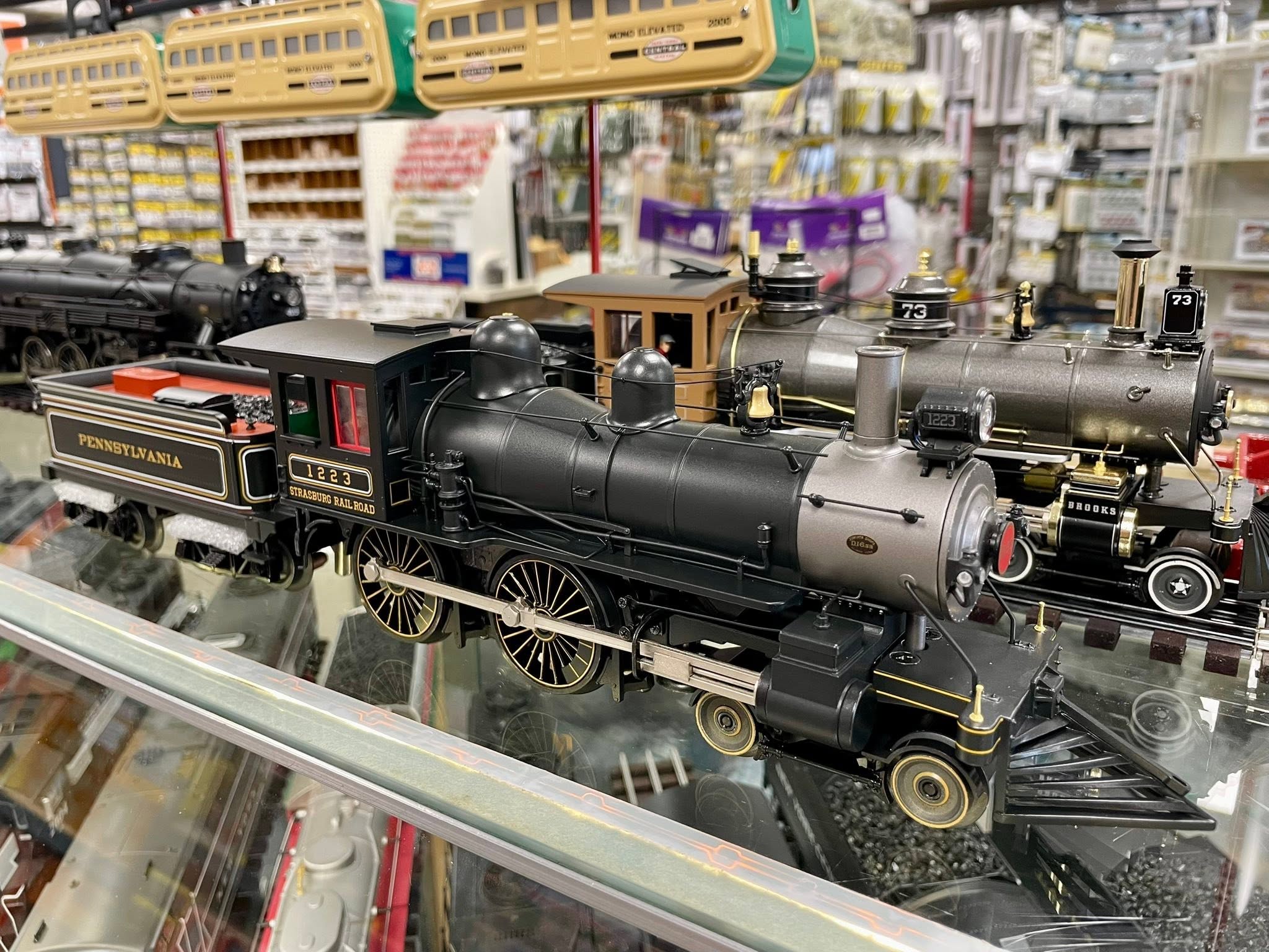 20-30102-1 STRASBURG - PENNSYLVANIA RAILROAD 4-4-0 AMERICAN #1223-O