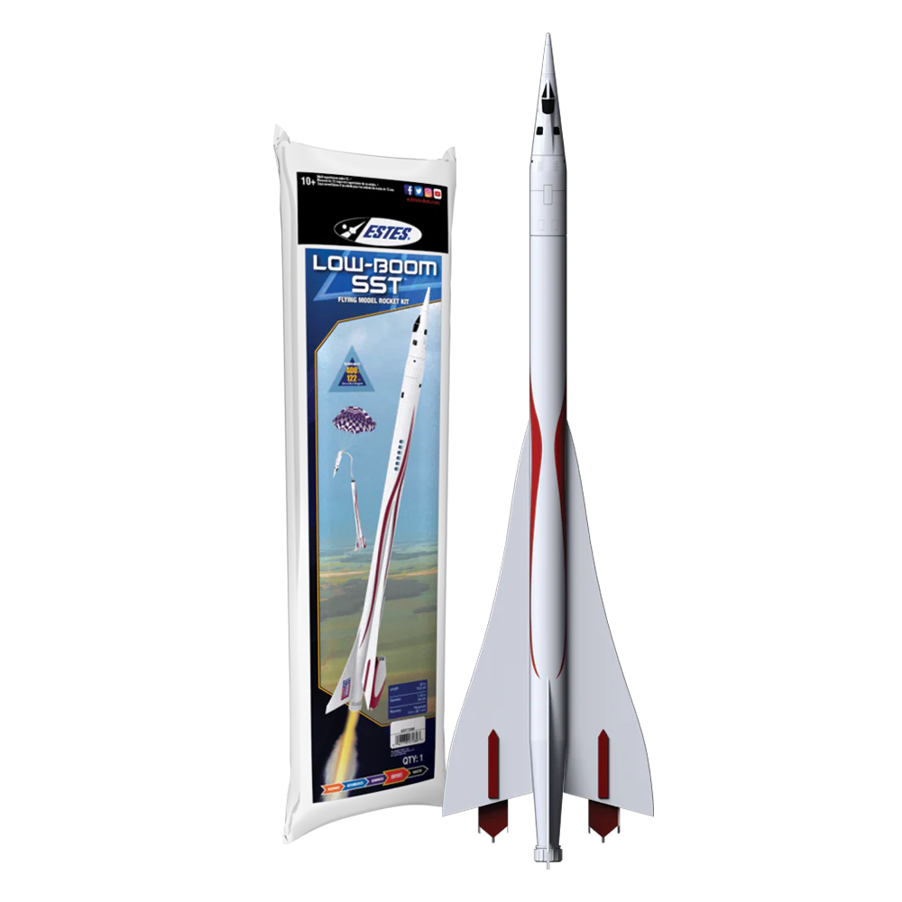 7289 LOW-BOOM SST FLYING MODEL ROCKET KIT