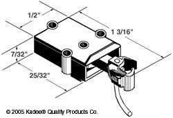 804 MEDIUM CENTERSET COUPLER-O