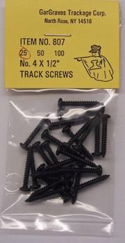 807-25 #4 x 1/2" SCREWS 25PK