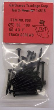 809-25 #4 x 1" SCREWS 25PK