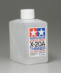 81040 X-20A ACRYLIC THINNER-250ml
