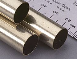 8141 BRASS ROUND TUBE 9/16"
