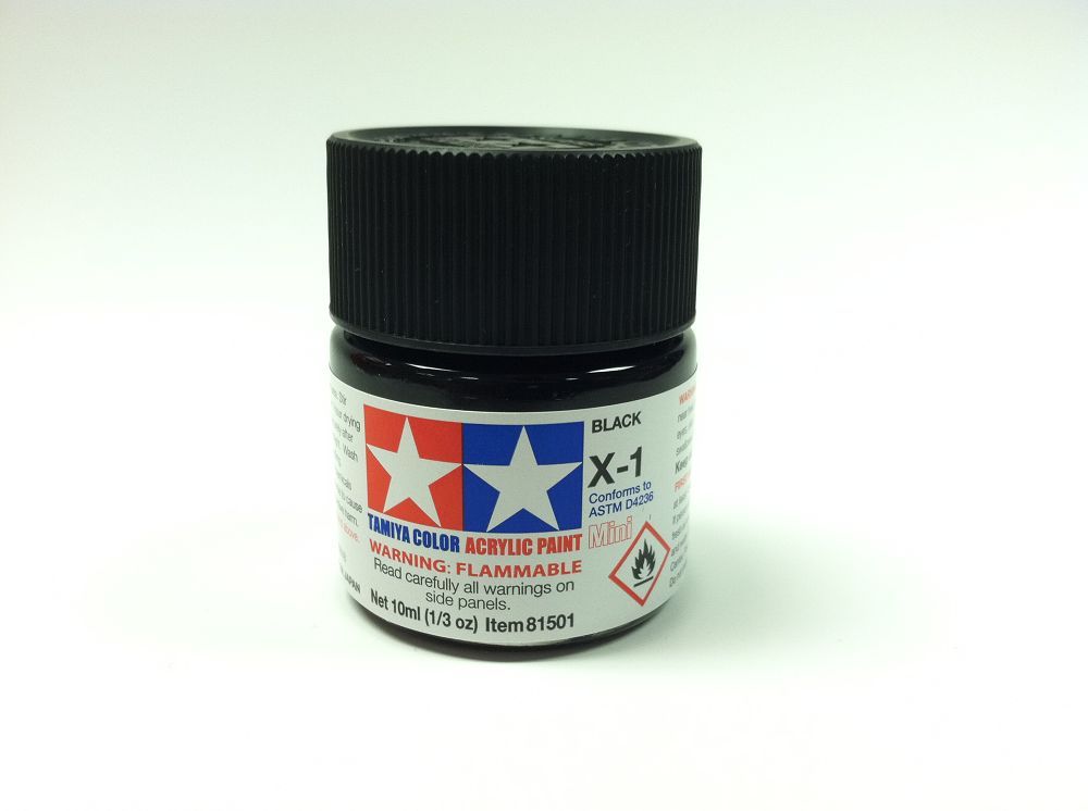 81501 X-1 BLACK-1/3 oz.