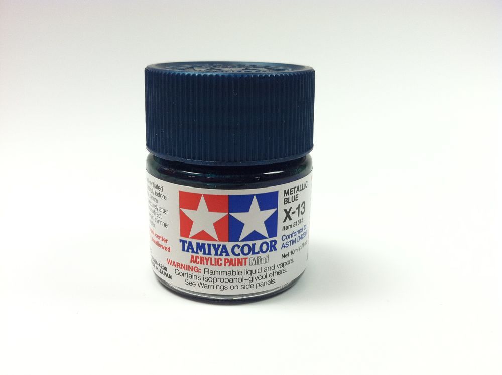 81513 X-13 METALLIC BLUE-1/3 oz.