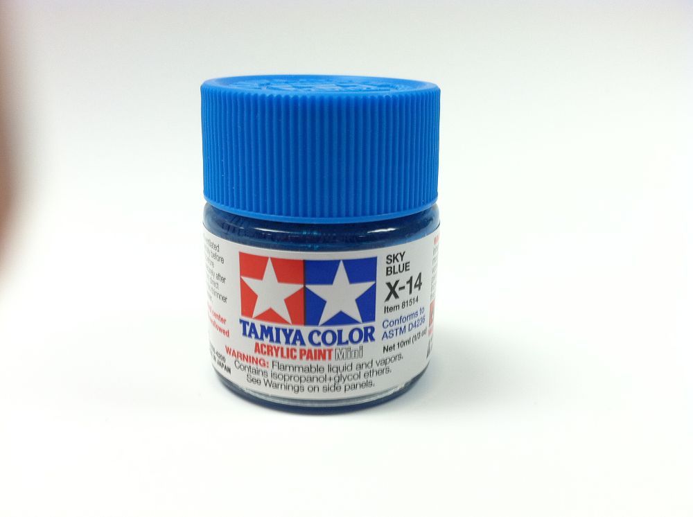 81514 X-14 SKY BLUE-1/3 oz.