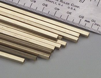 8151 BRASS SQUARE TUBE 1/8"