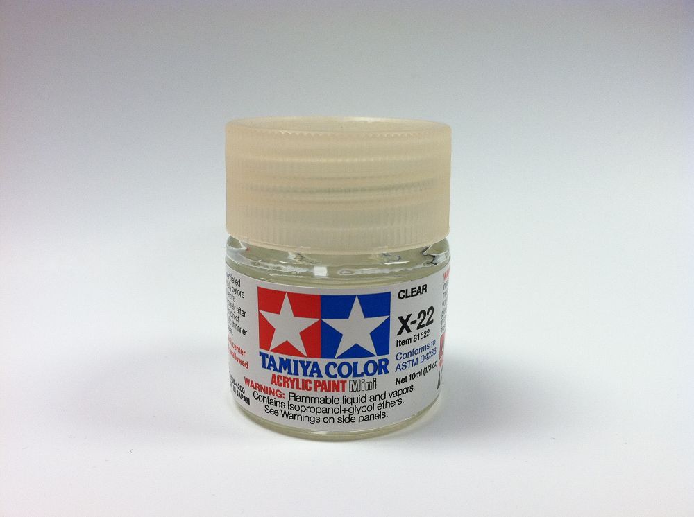81522 X-22 CLEAR-1/3 oz.