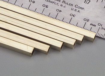 8153 BRASS SQUARE TUBE 3/16"