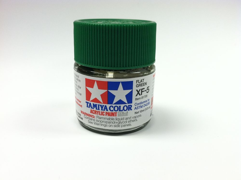 81705 XF-5 FLAT GREEN-1/3 oz.