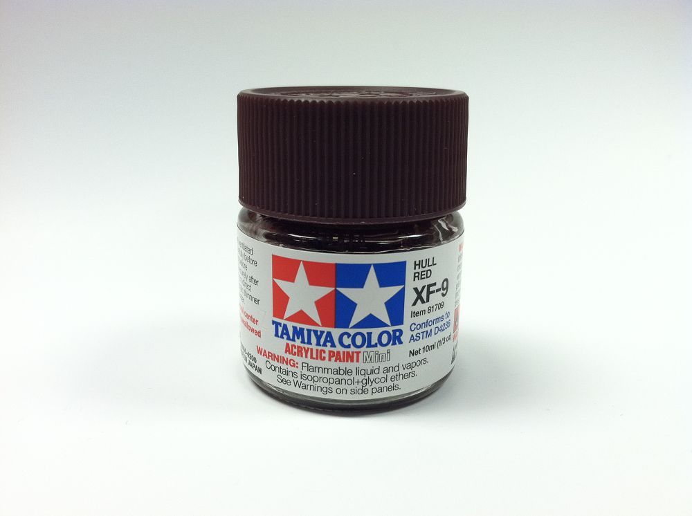 81709 XF-9 HULL RED-1/3 oz.