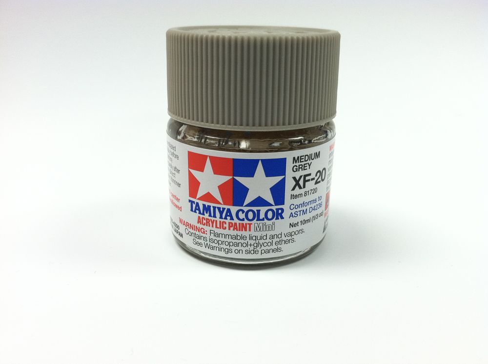 81720 XF-20 MEDIUM GREY-1/3 oz.