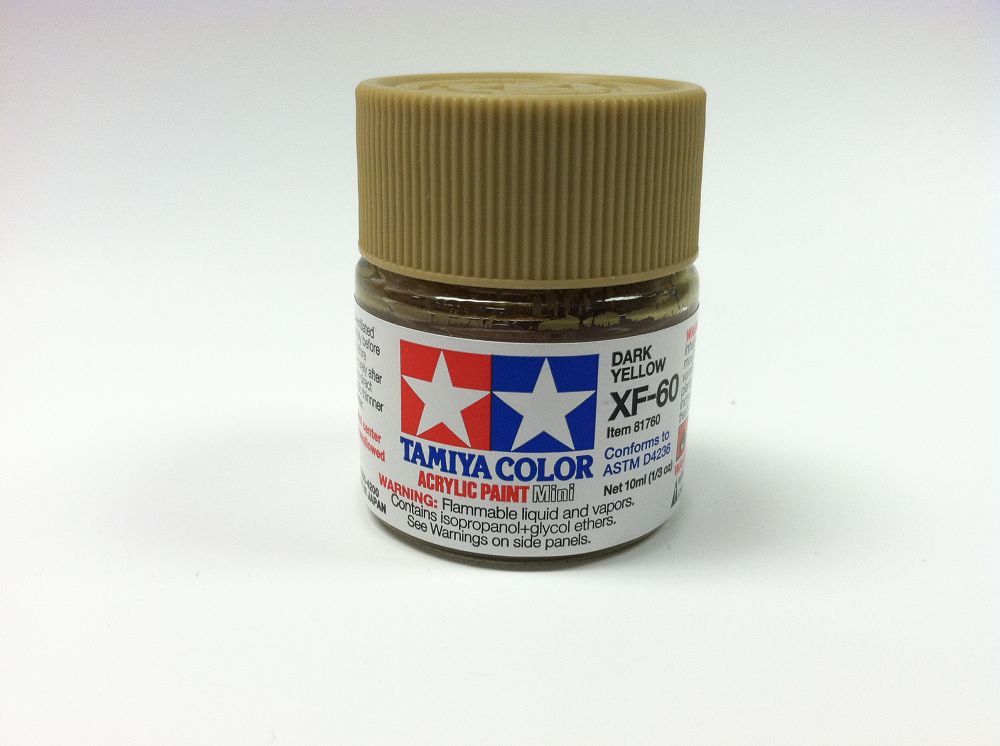 81760 XF-60 DARK YELLOW-1/3 oz.