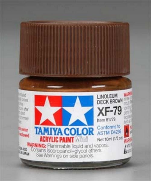81779 XF-79 LINOLEUM DECK BROWN-1/3 oz.
