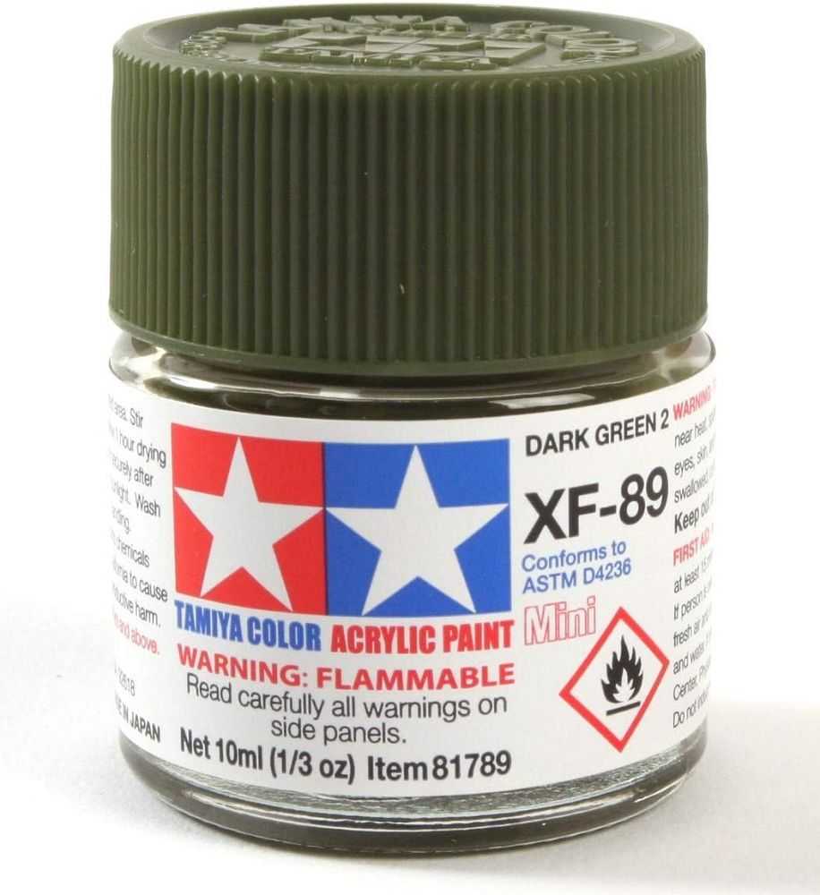 81789 XF-89 DARK GREEN 2-1/3 oz.