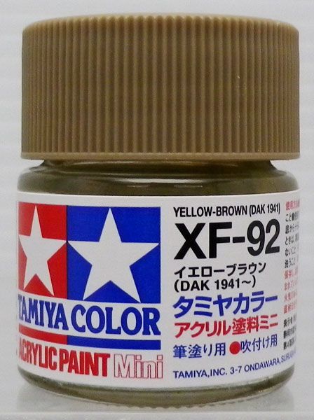 81792 XF-92 YELLOW BROWN-1/3 oz.