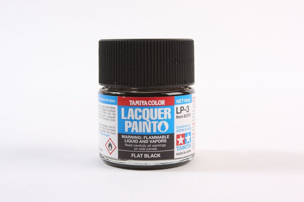 82103 LP-3 FLAT BLACK-.33 fl. oz.
