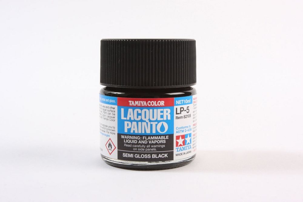 82105 LP-5 SEMI GLOSS BLACK-.33 fl. oz.