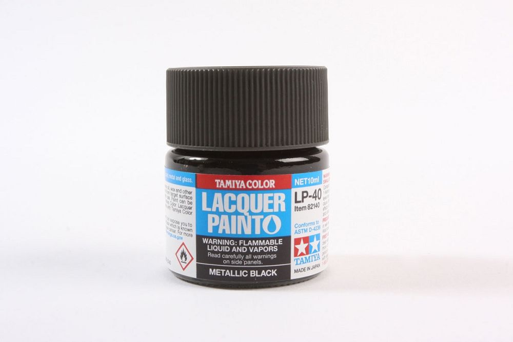 82140 LP-40 METALLIC BLACK-.33 fl. oz.
