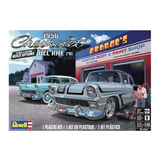 85-4504 '56 CHEVY DEL RAY-1:25 SCALE