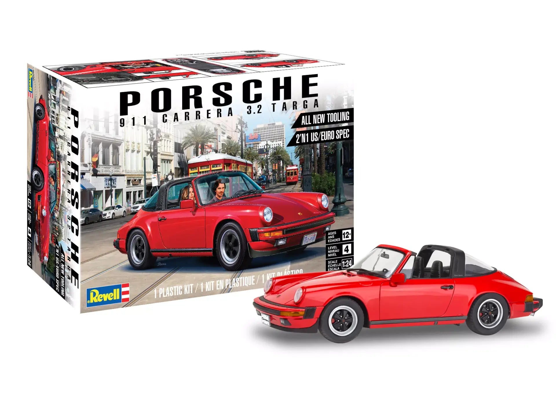 85-4527 PORSCHE 911 CARRERA 3.2 TARGA-1:24 SCALE
